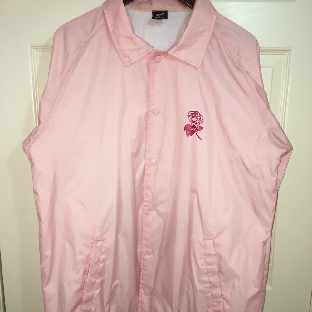 OBEY jacket pink size XL